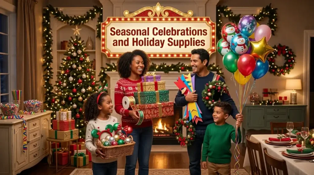 Seasonal Celebrations and Holiday Supplies