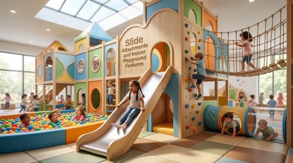 Slide Attachments and Indoor Playground Features