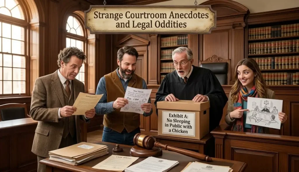 Strange Courtroom Anecdotes and Legal Oddities