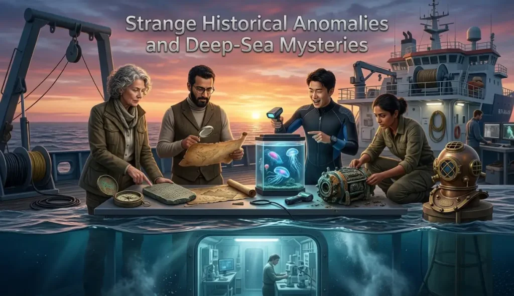 Strange Historical Anomalies and Deep-Sea Mysteries
