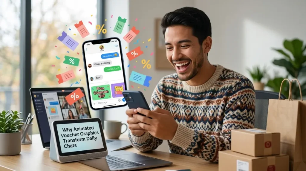 Why Animated Voucher Graphics Transform Daily Chats