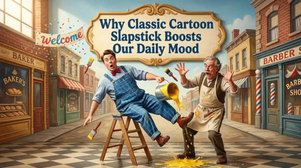 Why Classic Cartoon Slapstick Boosts Our Daily Mood