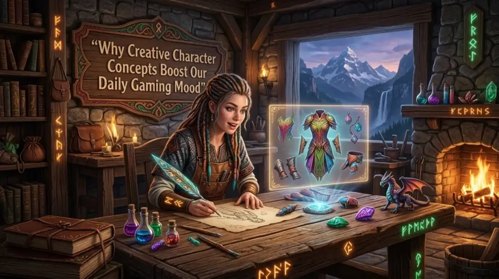 Why Creative Character Concepts Boost Our Daily Gaming Mood