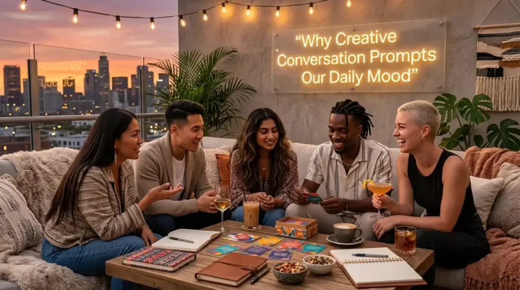 Why Creative Conversation Prompts Boost Our Daily Mood