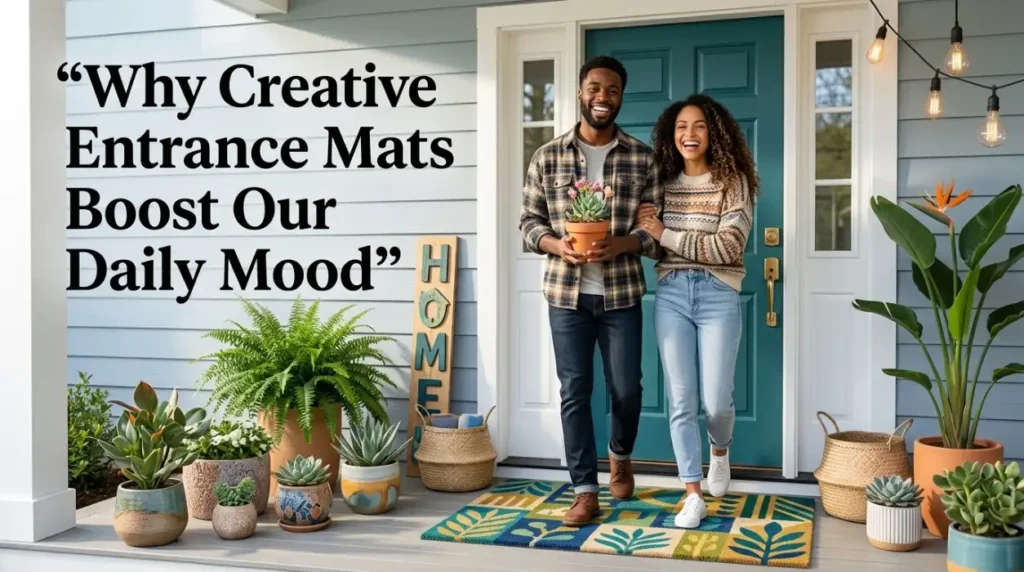 Why Creative Entrance Mats Boost Our Daily Mood