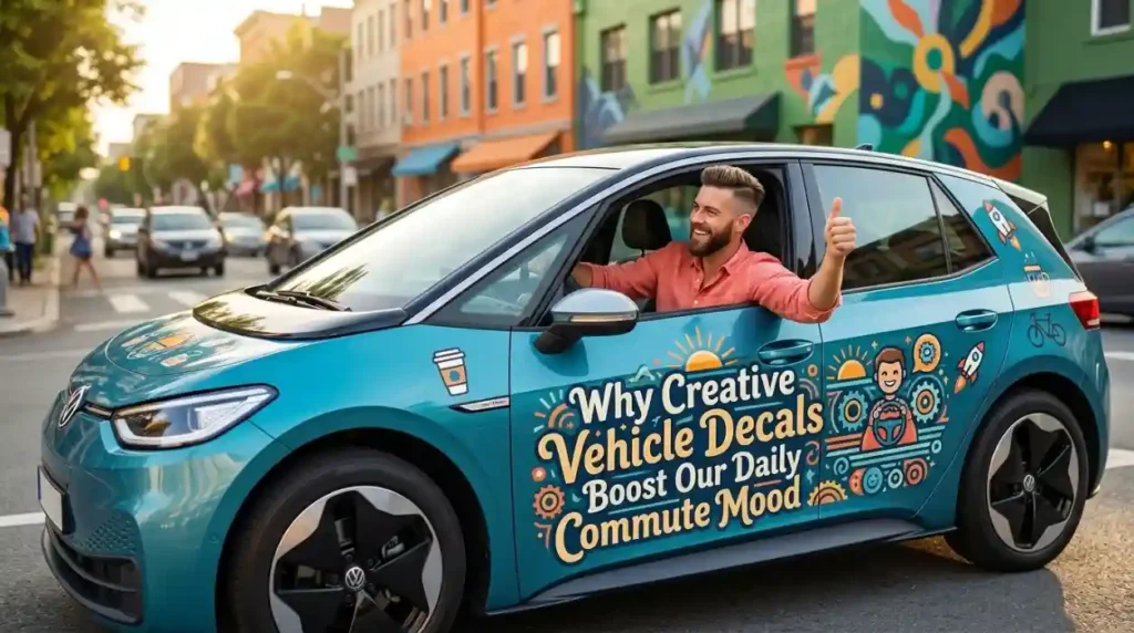 Why Creative Vehicle Decals Boost Our Daily Commute Mood