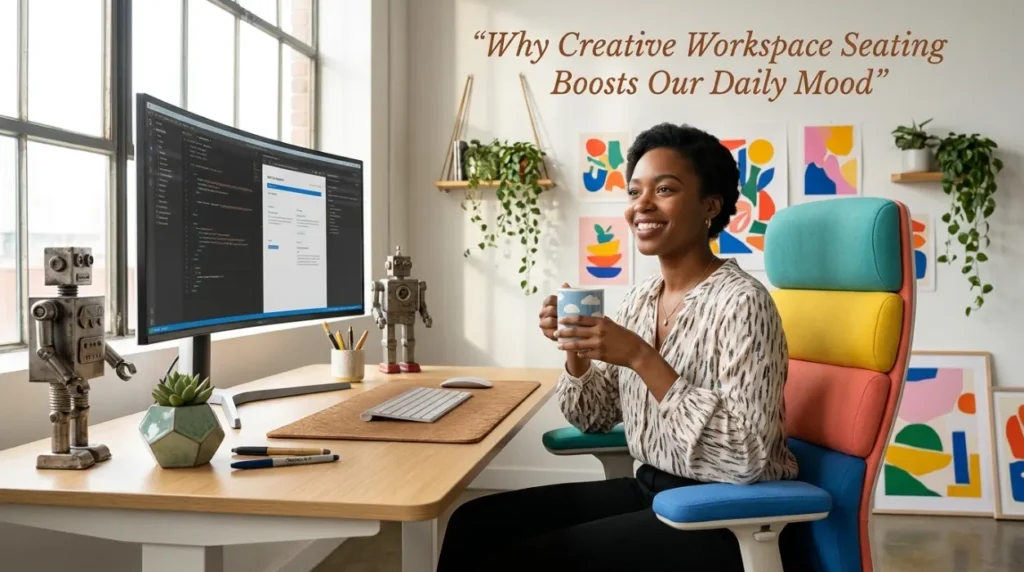 Why Creative Workspace Seating Boosts Our Daily Mood