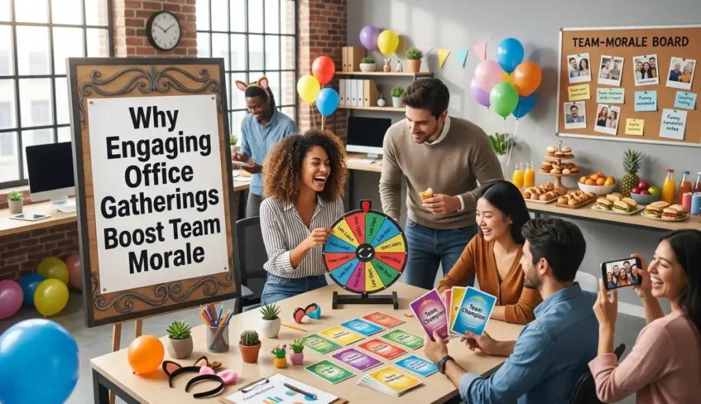 Why Engaging Office Gatherings Boost Team Morale