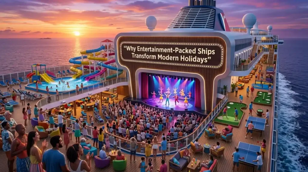 Why Entertainment-Packed Ships Transform Modern Holidays