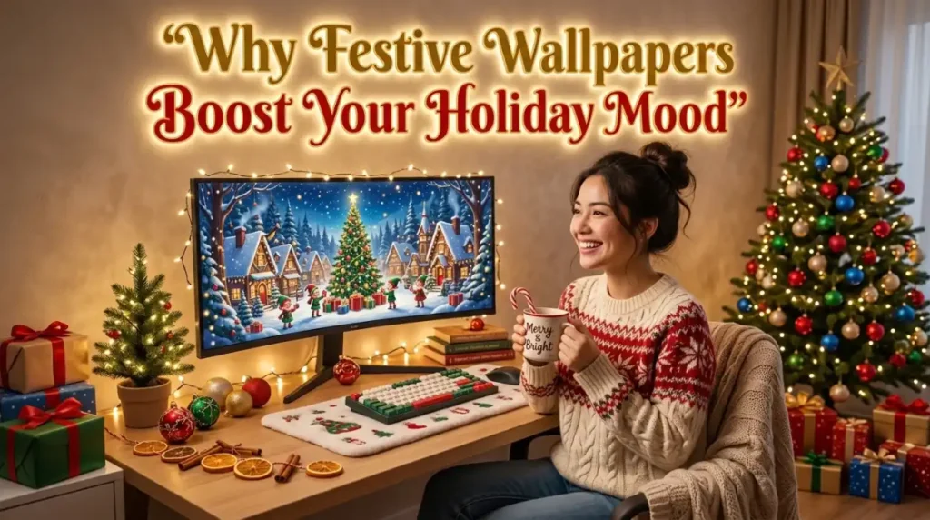 Why Festive Wallpapers Boost Your Holiday Mood