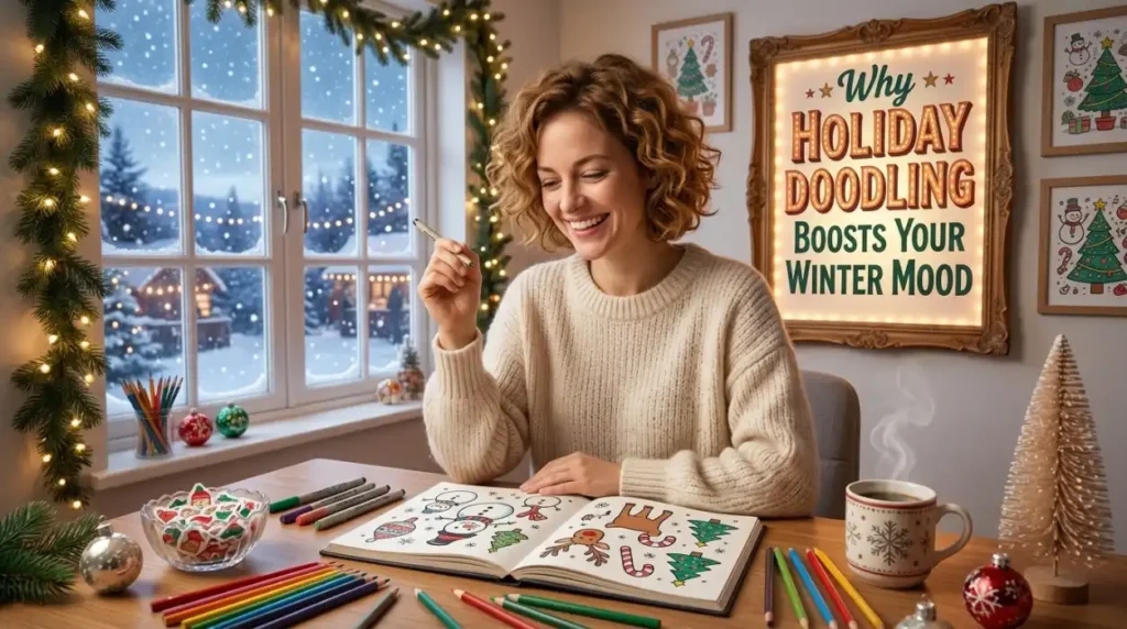 Why Holiday Doodling Boosts Your Winter Mood