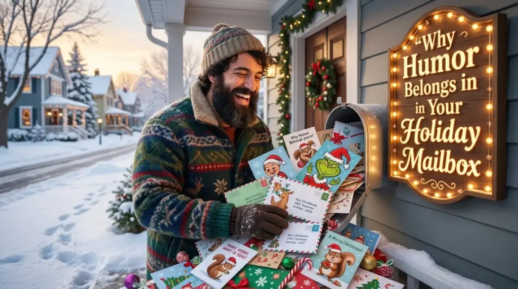 Why Humor Belongs in Your Holiday Mailbox