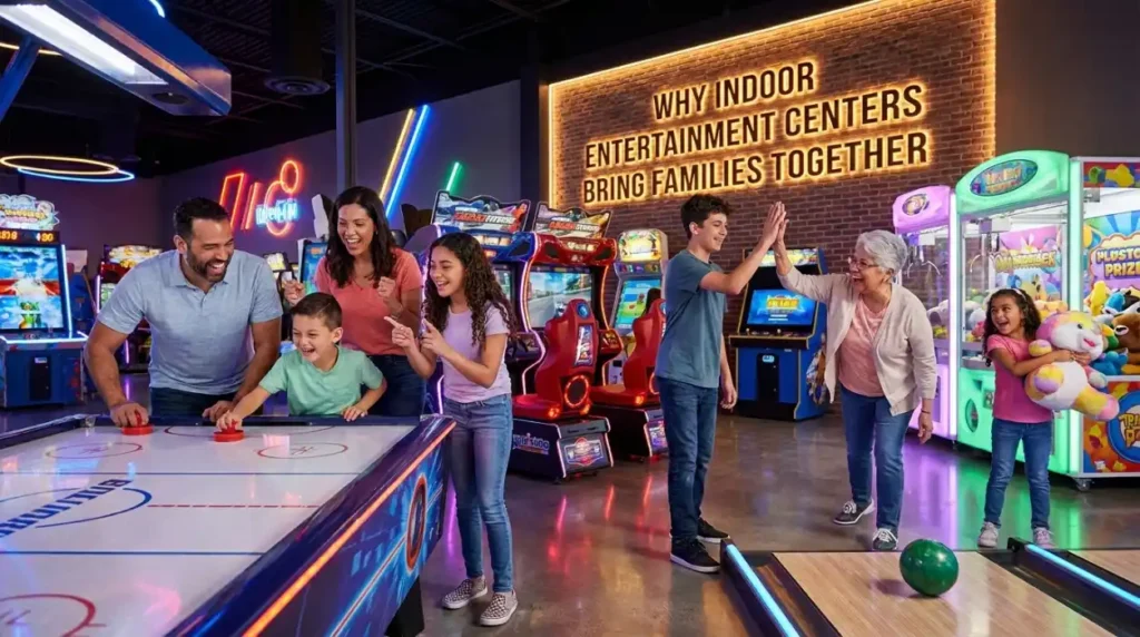 Why Indoor Entertainment Centers Bring Families Together