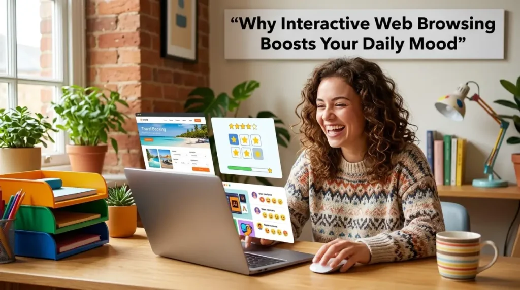 Why Interactive Web Browsing Boosts Your Daily Mood