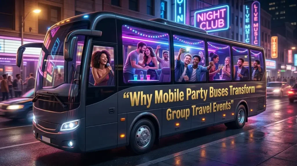 Why Mobile Party Buses Transform Group Travel Events