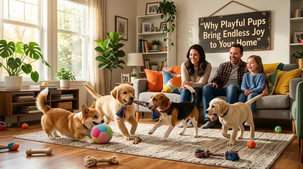 Why Playful Pups Bring Endless Joy to Your Home