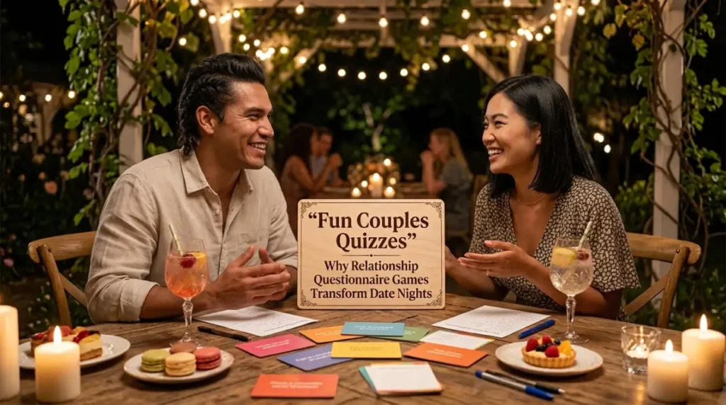 Why Relationship Questionnaire Games Transform Date Nights