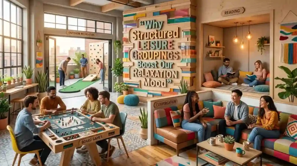 Why Structured Leisure Groupings Boost Our Relaxation Mood