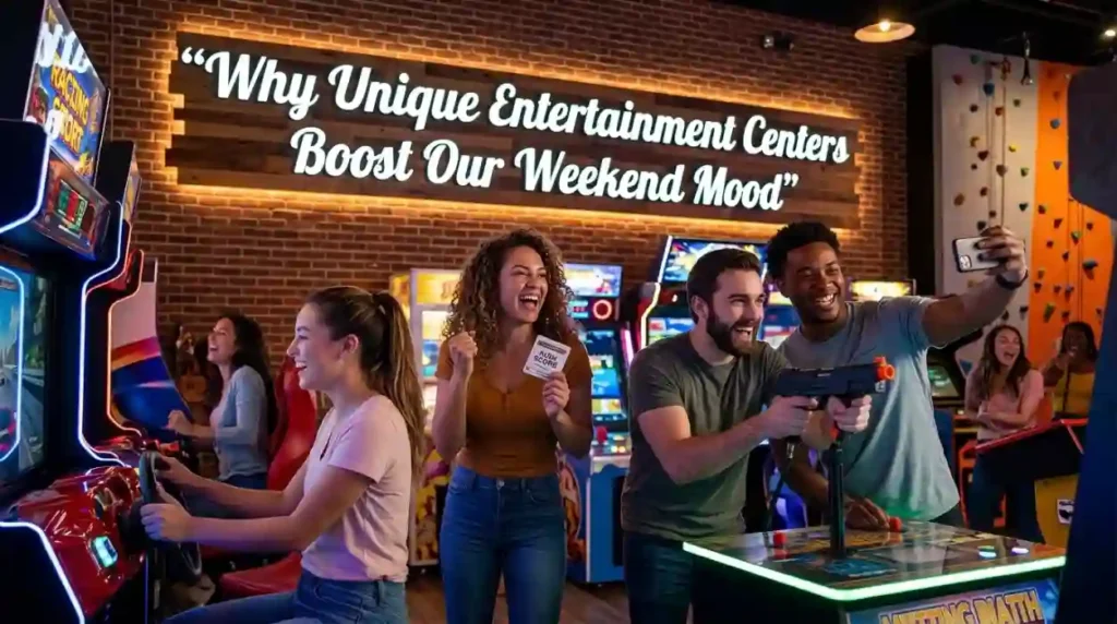 Why Unique Entertainment Centers Boost Our Weekend Mood