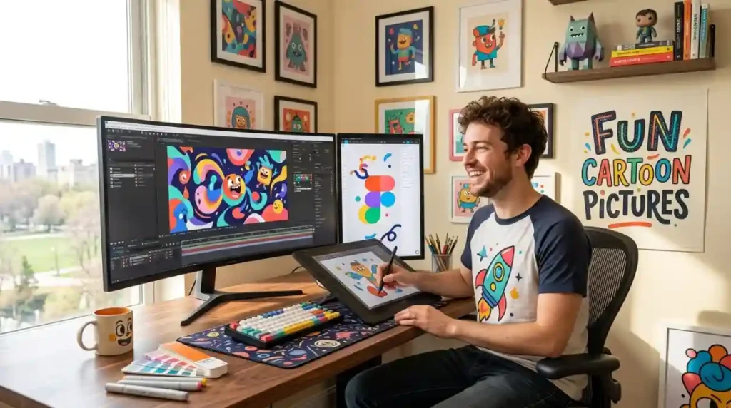 Why Vibrant Animated Graphics Boost Our Creative Mood