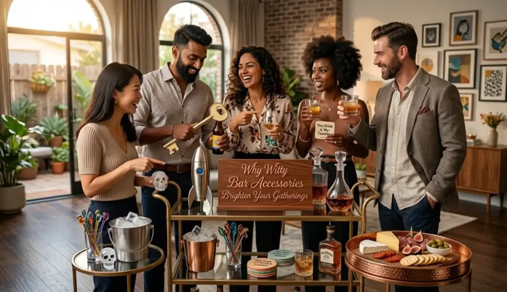 Why Witty Bar Accessories Brighten Your Gatherings