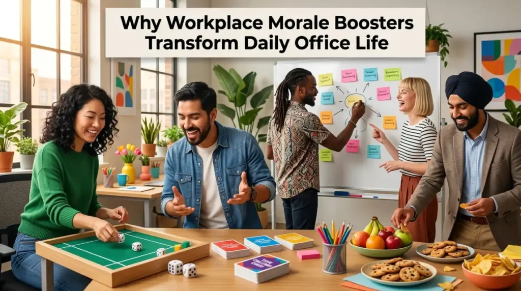 Why Workplace Morale Boosters Transform Daily Office Life
