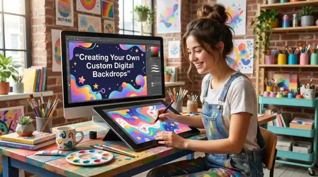 Creating Your Own Custom Digital Backdrops