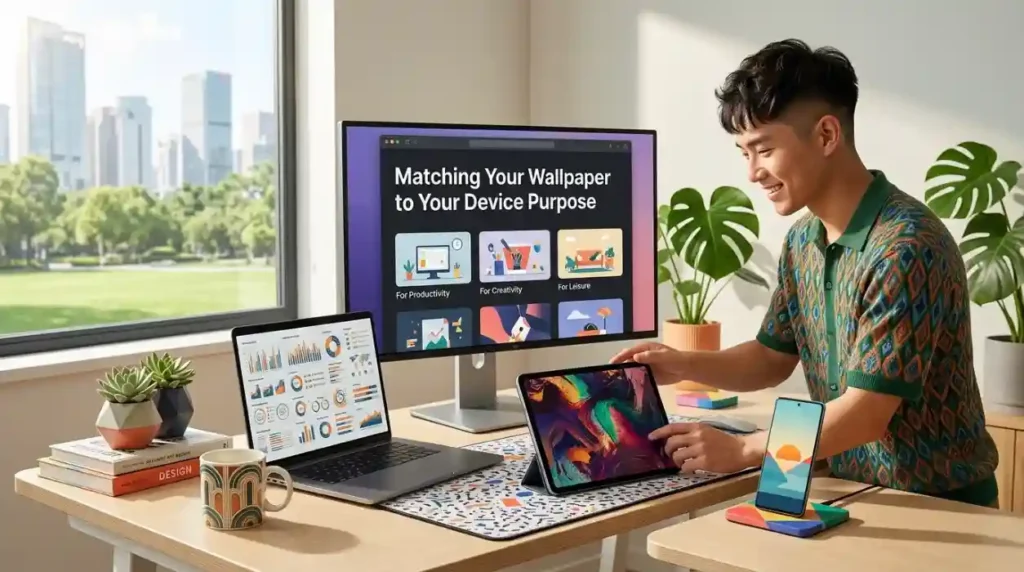 Matching Your Wallpaper to Your Device Purpose