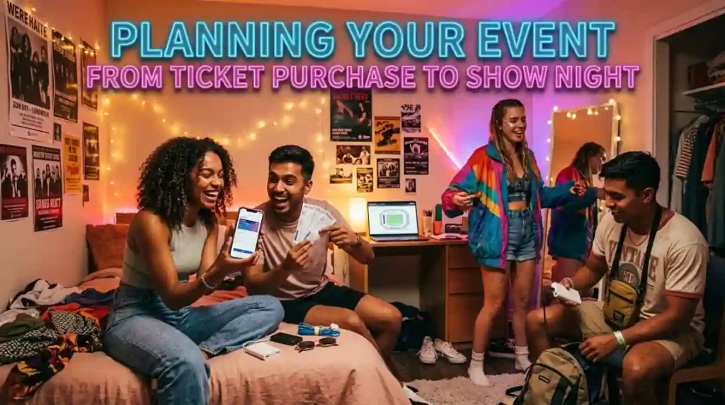 Planning Your Event From Ticket Purchase to Show Night