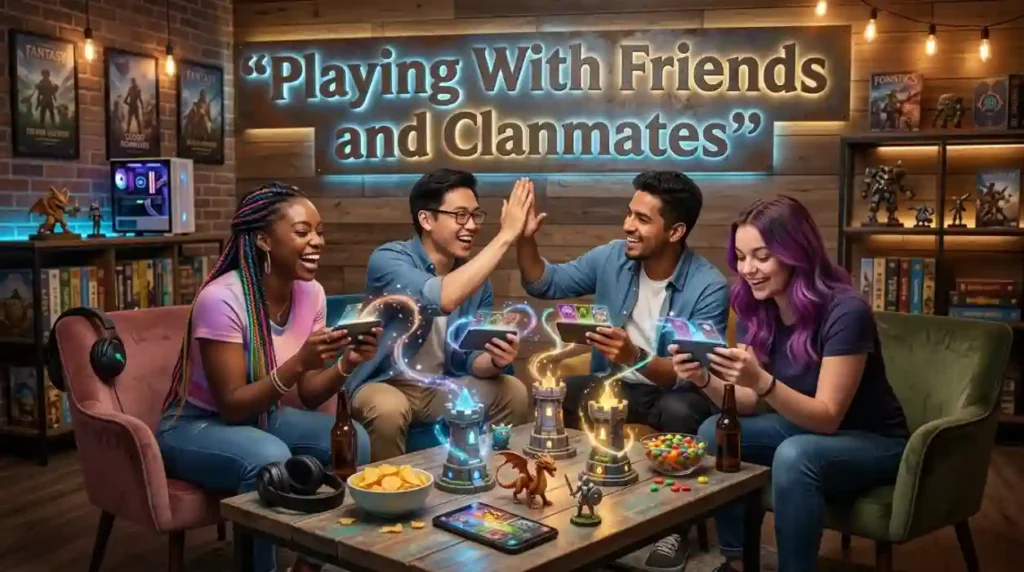 Playing With Friends and Clanmates