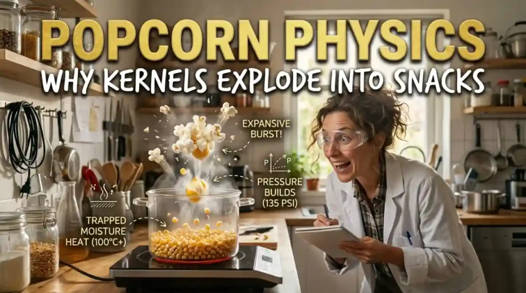 Popcorn Physics: Why Kernels Explode Into Snacks
