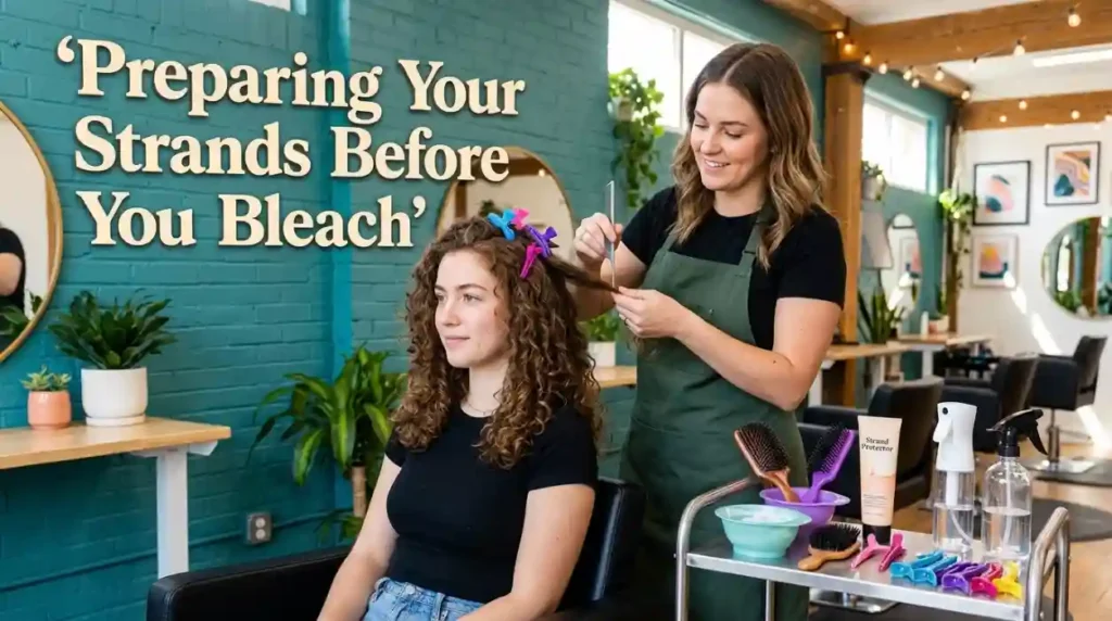 Preparing Your Strands Before You Bleach