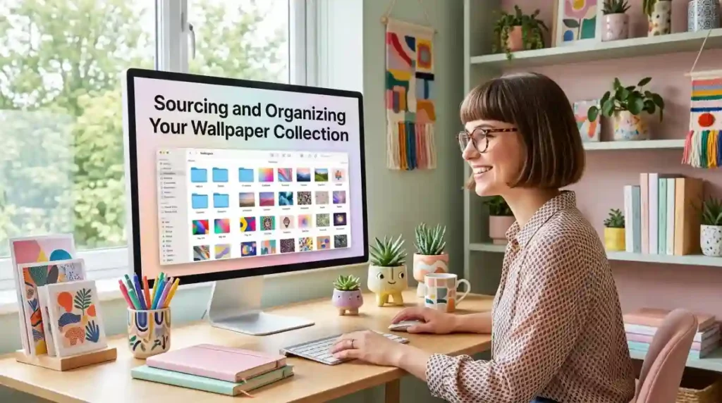 Sourcing and Organizing Your Wallpaper Collection