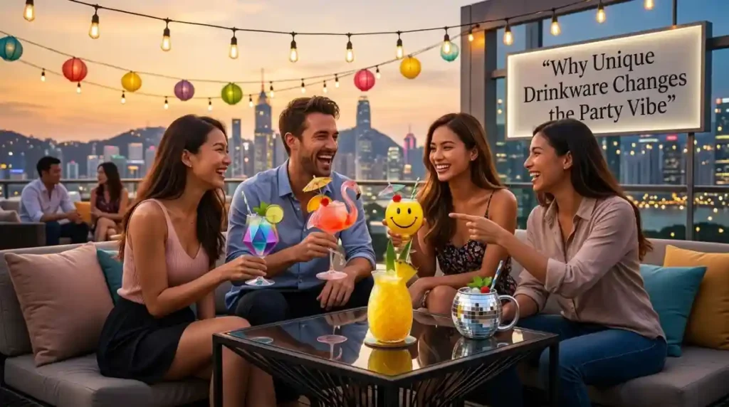 Why Unique Drinkware Changes the Party Vibe